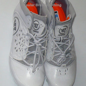 Adonis Warrior Lacrosse Rabil Cleats White/Grey